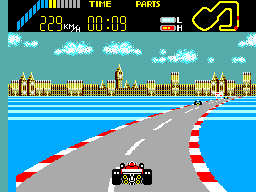 World Grand Prix screenshot 3 for Sega Master System